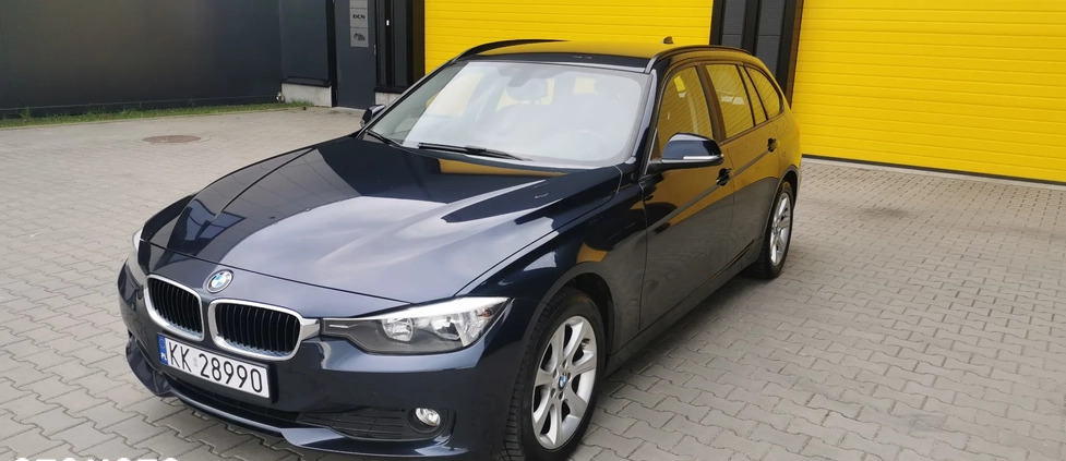 BMW Seria 3 cena 49999 przebieg: 168000, rok produkcji 2015 z Kraków małe 301